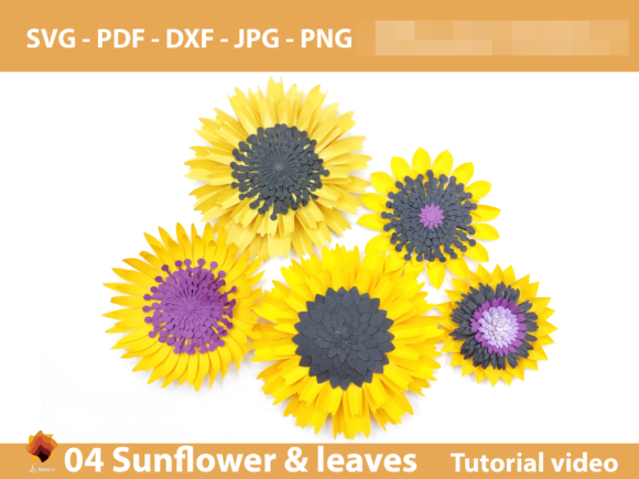 04 Sunflower Paper Flowers Backdrop: A Versatile Design Element for Immersive Visual Storytelling