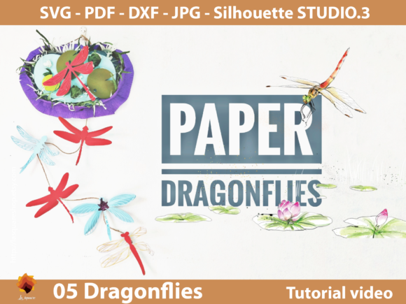 05 DIY Paper Dragonfly Templates: Creative, Accessible, and Surprisingly Versatile