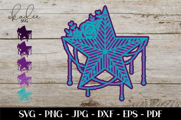 3D Mandala • Mandala Star • Boho