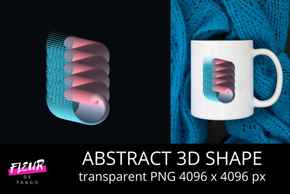Abstract 3D Shape Clipart Vol. 31: A Strategic Asset for Modern Visual Communication