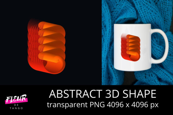 Abstract 3D Shape Clipart Vol. 37: A Strategic Asset for Modern Visual Communication