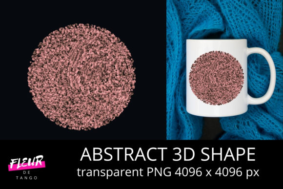 Abstract 3D Shape Clipart Vol. 46: A Practical Evaluation for Designers and Communicators