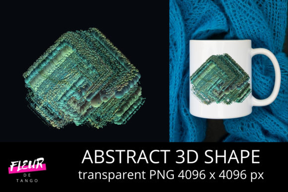 Abstract 3D Shape V.15: A Flexible Visual Language for Modern Design