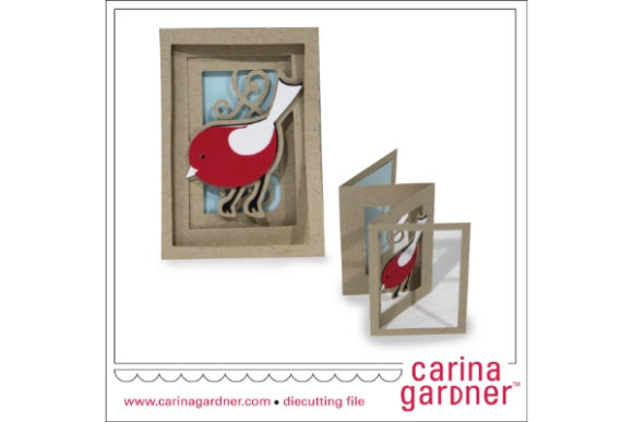 Bird Accordion Card