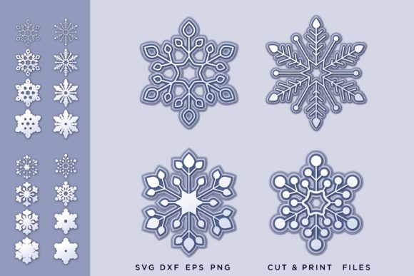 Christmas Snowflakes Layer: A Strategic Design Element for Seasonal Brand Engagement