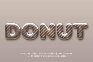 Donut 3D Text Effect Mockup: A Practical Tool for Real-World Design Impact