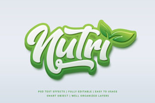 Green Natural 3D Text Effect Mockup: A Creative Tool for Eco-Conscious Design