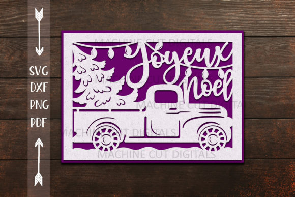 Joyeux Noel Card Papercut: A Thoughtful, Handcrafted Touch for Meaningful Holiday Greetings