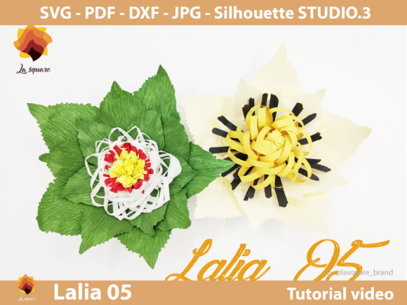 Lalia 05 Paper Flowers Template