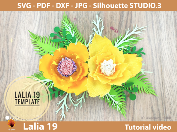 Lalia 19 Paper Flowers Templates: Real Tools for Real Projects