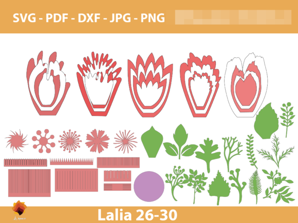 Lalia 26–30 Giant Paper Flowers