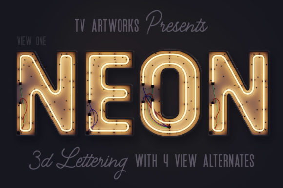 Modern Neon 3D Lettering: A Strategic Visual Tool for Clarity, Connection, and Differentiation