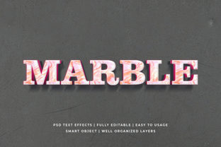 Pink Marble 3D Text Effect Mockup: Elevate Design With Realistic, Luxe Typography