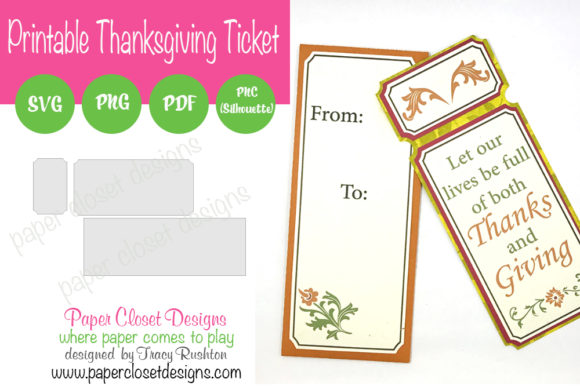 Vintage Fall Slimline Ticket: A Timeless Design for Modern Moments